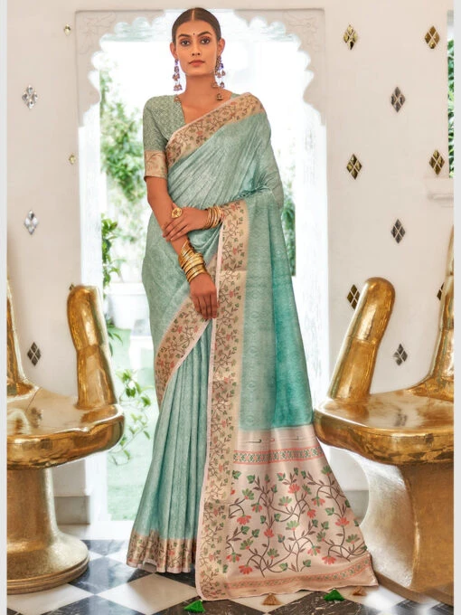 Jacquard Silk
