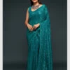 Georgette Embroidery & Sequin -Harmony Shop Saree S116M 2