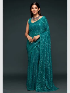 Georgette Embroidery & Sequin