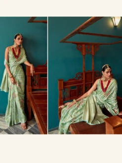 Soft Silk Embroidery -Harmony Shop Saree S118C