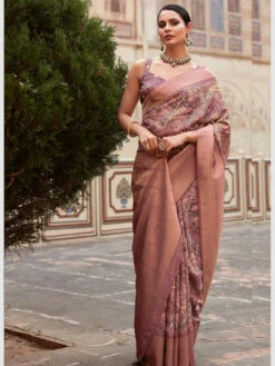 Soft Tissue Silk Zari