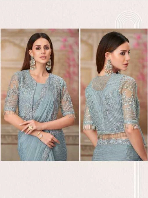 Georgette Net Embroidery - Image 2