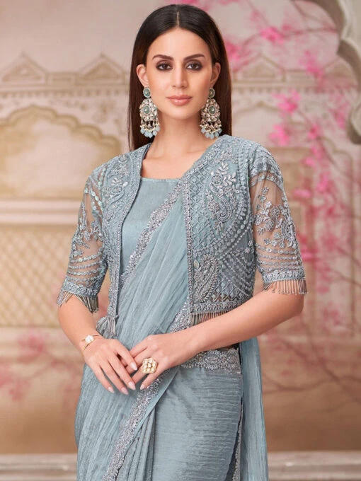 Georgette Net Embroidery - Image 3