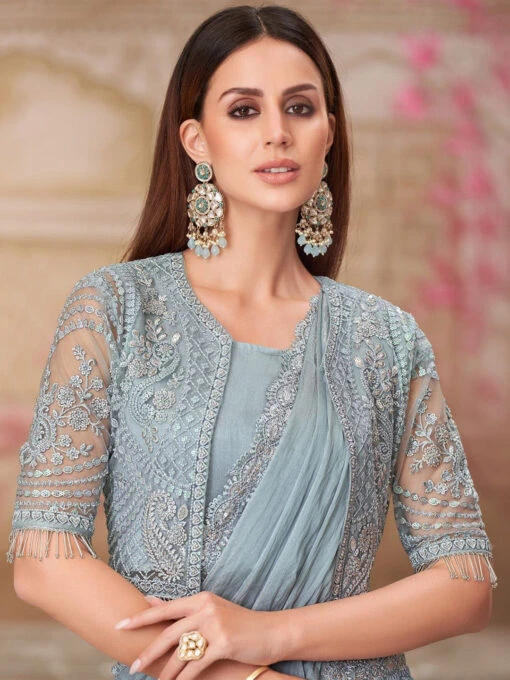 Georgette Net Embroidery - Image 4