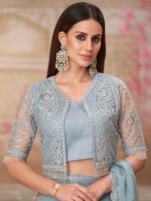 Georgette Net Embroidery - Image 5
