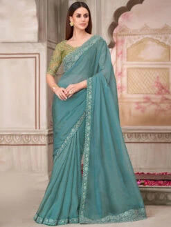 Georgette Silk Embroidery