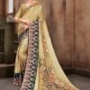 Pashmina Digital Print -Harmony Shop Saree S021D 1
