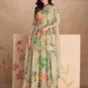 Embroidery Chinon & Net -Harmony Shop Sharara C1193D 1