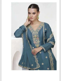 Embroidery Premium Art Silk -Harmony Shop Sharara C1195C 1 5573c037 770d 486c 92ef af08877b1e91