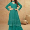 Embroidery Real Georgette -Harmony Shop Sharara C1261C 2