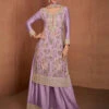 Embroidered Real Chinon -Harmony Shop Sharara C1275B 4