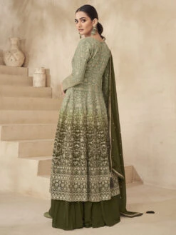Embroidered Real Georgette -Harmony Shop Sharara C1278C 2