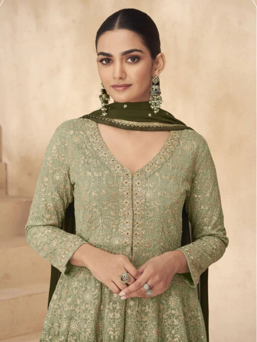 Embroidered Real Georgette - Image 4
