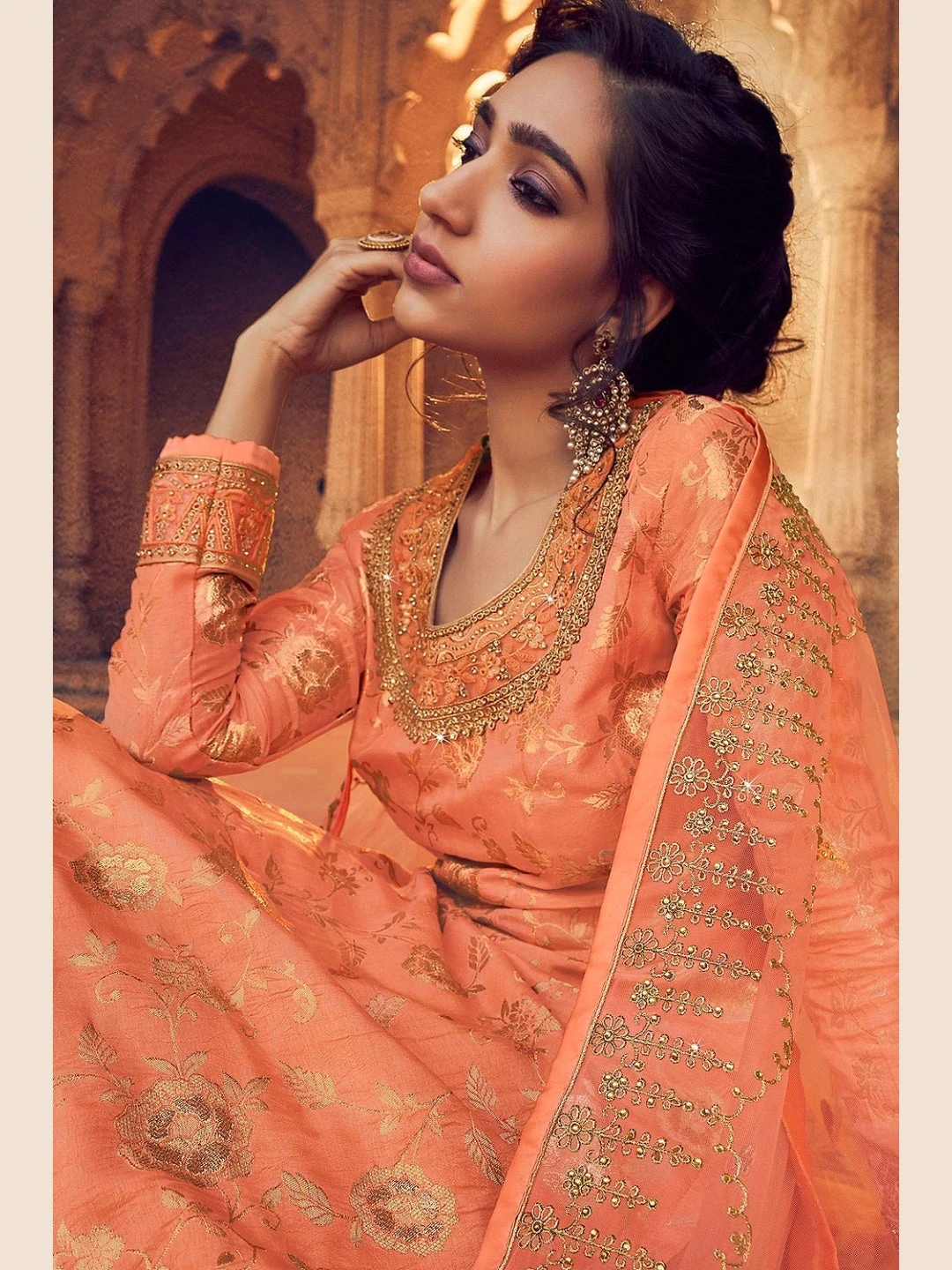 Pure Jacquard Embroidered - Image 3