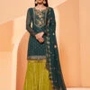 Georgette Embroidery & Sequins -Harmony Shop Sharara C899C 2