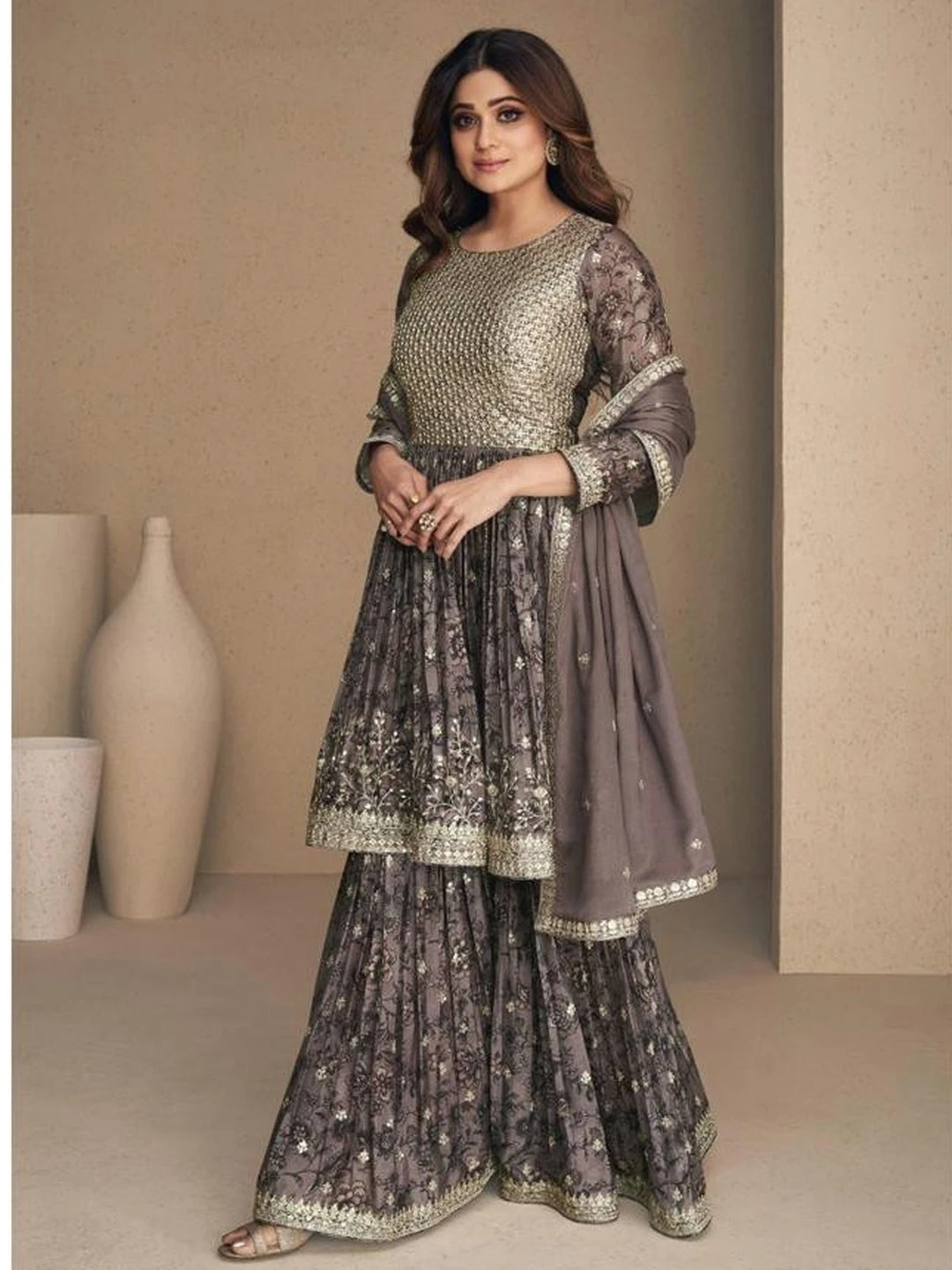 Embroidered Chinnon Silk - Image 3