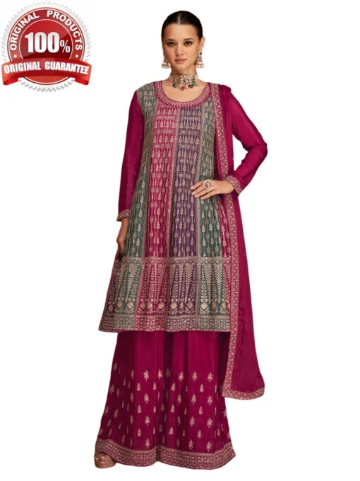 Embroidered Premium Chinnon Silk - Image 2