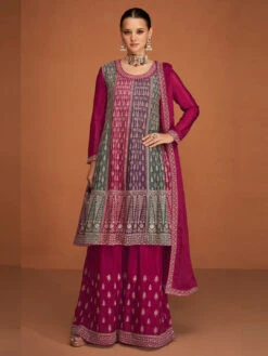 Embroidered Premium Chinnon Silk