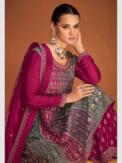 Embroidered Premium Chinnon Silk - Image 3