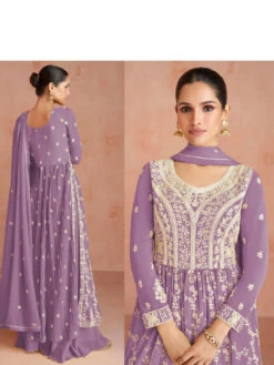 Real Georgette Embroidery -Harmony Shop Sharara C983B 1